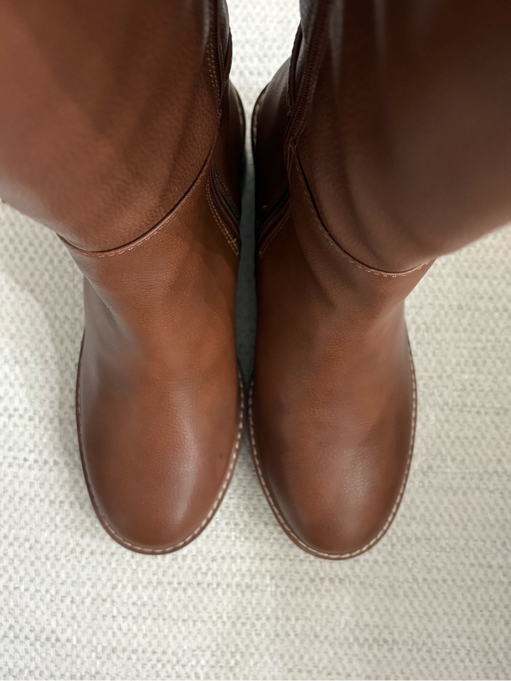 NEW In Box Adrena Brown Tall Wedge Boot Size 7.5 - Picture 10 of 12